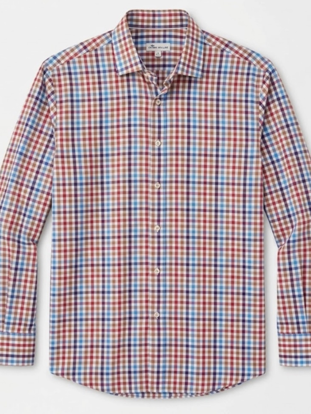 Peter Millar Check Sport Shirt Button Down | Men’s XL
